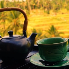 Tea Time at Tegal Alang by NITA KURNIA PURADIREDJA